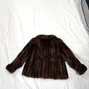 #9 Ladies Chocolate  Brown Female Mink Jacket